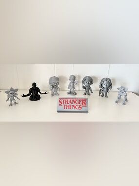 Stranger Things 3D Prints LOT